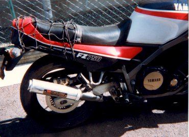 FZ750 with yoshimura