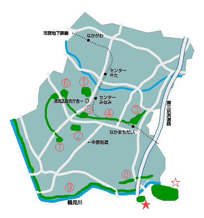 map tsuduki-ward